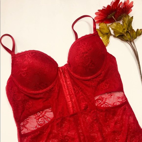 XOXO Other - XOXO red lace bodysuit ❤️